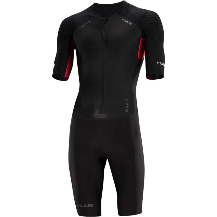 2024 Huub Mens Anemoi 2 SUB22 Bonded Tri Suit ANESUB22BG - Black / Graphite